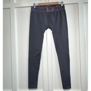 Gymshark Leggings Womens Charcoal Grey Seamless Workout Athletic Pants